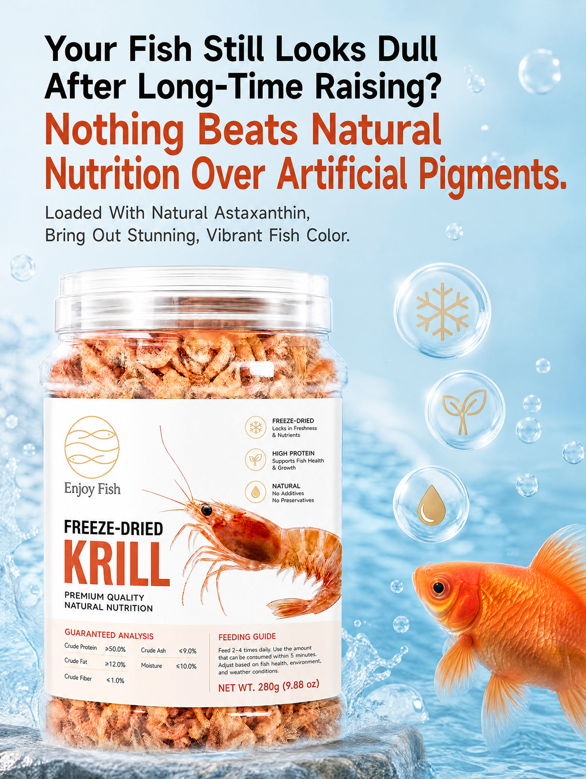 5A Freeze-Dried Antarctic Krill - Factory Direct & OEM Wholesale 2