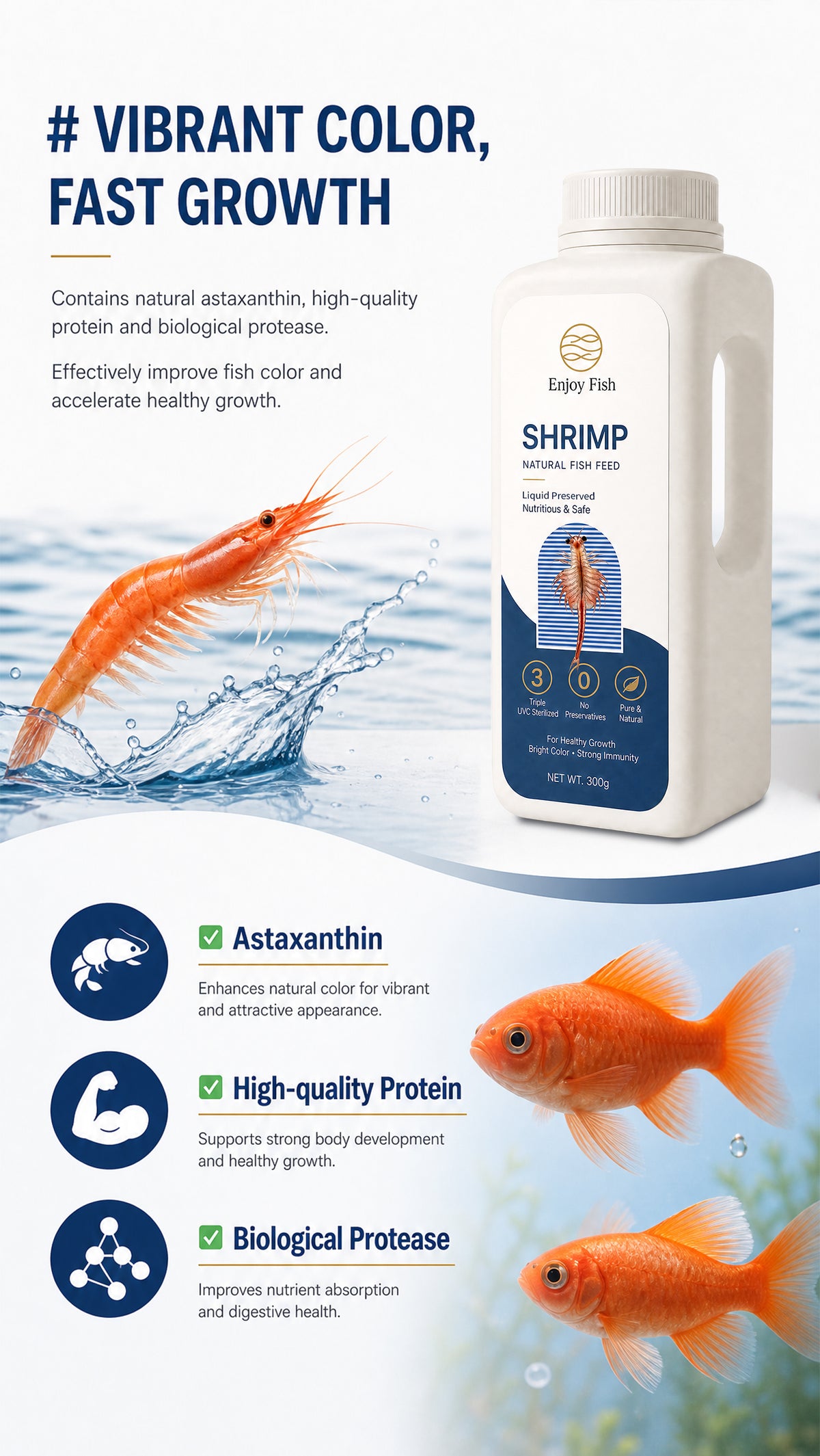 Liquid-Preserved Brine Shrimp (Fresh Artemia Alternative) - Factory Direct & OEM Wholesale 4