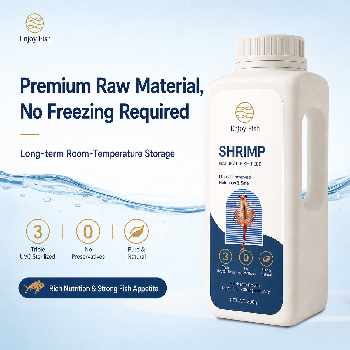 Liquid-Preserved Brine Shrimp (Fresh Artemia Alternative) - Factory Direct & OEM Wholesale