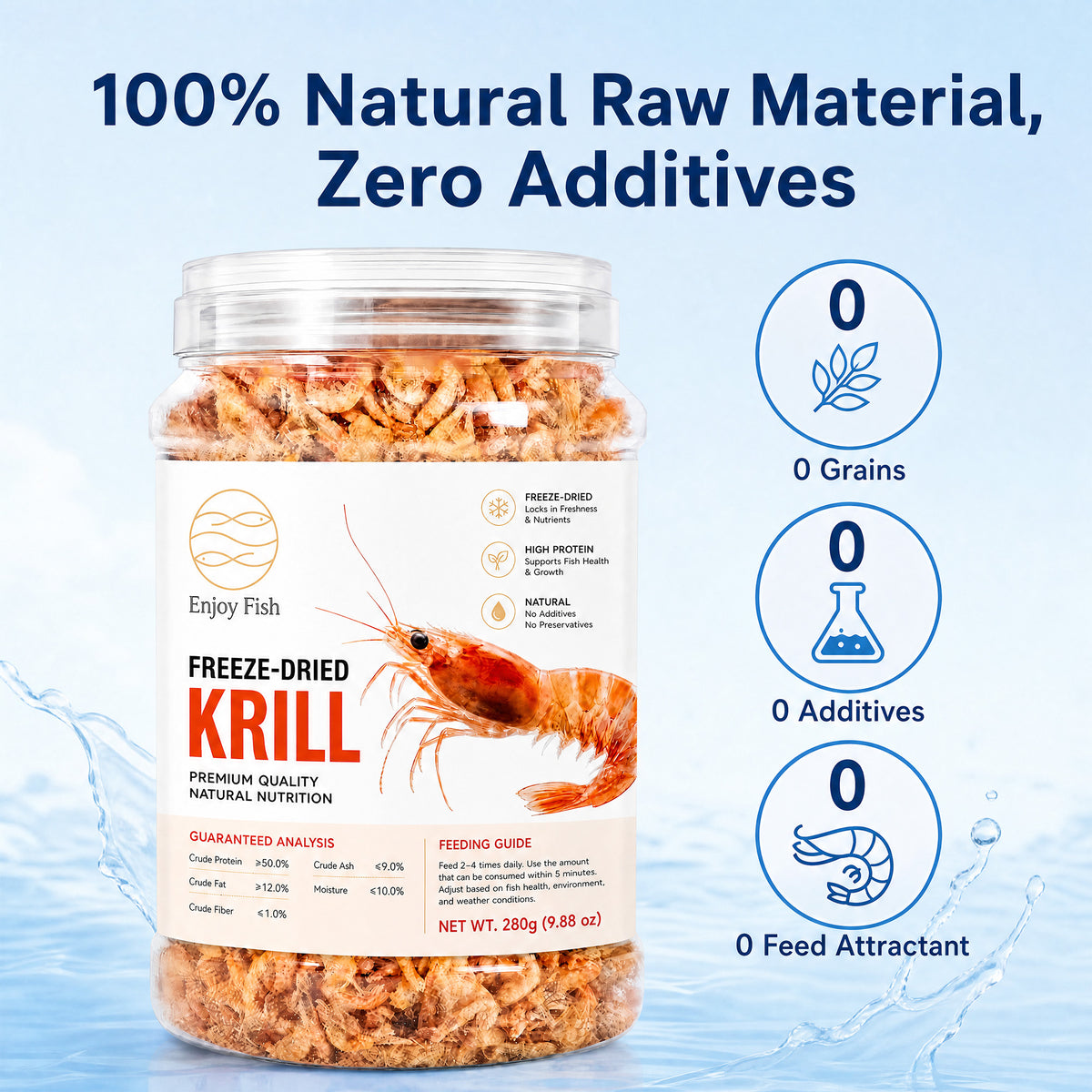 5A Freeze-Dried Antarctic Krill - Factory Direct & OEM Wholesale