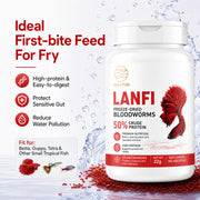 Freeze-Dried Bloodworms (50% Crude Protein) - Factory Direct & OEM Wholesale