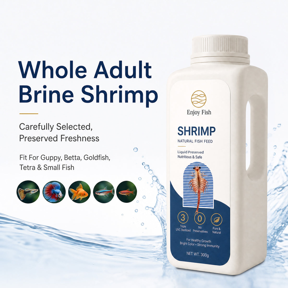 Liquid-Preserved Brine Shrimp (Fresh Artemia Alternative) - Factory Direct & OEM Wholesale